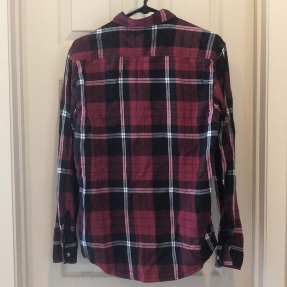 Red Plaid Flannel - Picture 2 of 3